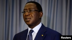 Soumaila Cissé, chef de file de l'opposition et candidat à la présidentielle du 29 Juillet, ici, à Bamako, au Mali, le 13 août 2013.