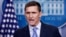 FILE - Then-national security adviser Michael Flynn speaks during the daily news briefing at the White House, in Washington, Feb. 1, 2017. 