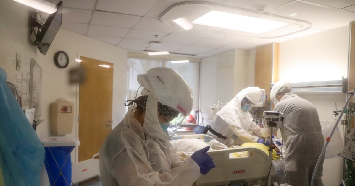 EE.UU.: aumenta la cifra de empleados de salud con COVID-19 en Los Ángeles