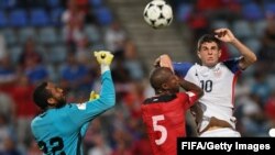 Les Américains battus 2-1 à Trinidad et Tobago, le 10 octobre 2017 (FIFA)