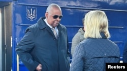 U.S. Defense Secretary Lloyd Austin arrives in Kyiv from Poland