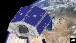 NIGERIASAT-2 (shown here in a rendered image) and Nigeria Sat-X will take infrared readings of Nigerian farms, and beam down data estimating next season's crop forecast