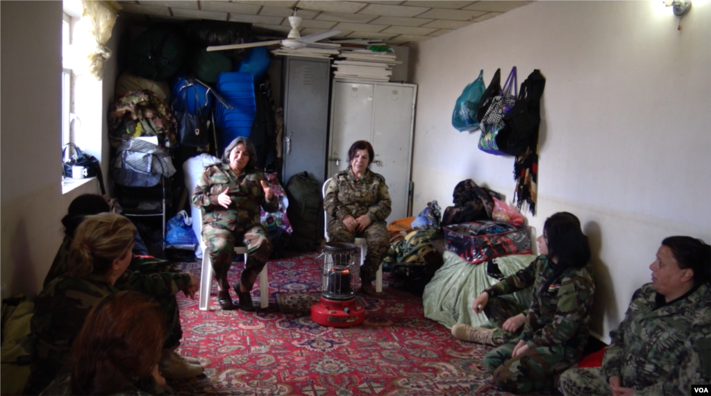 Female Peshmarge in Kurdistan - Iraq 