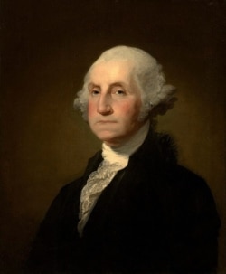 George Washington, presidente de la Convención Constitucional de 1787 y primer presidente de Estados Unidos, nació en una familia terrateniente y se casó con una viuda rica.