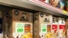 Oatmeal boxes are seen on a shelf in a grocery store in Prince William’s county in Virginia. (Photo by Diaa Bekheet)