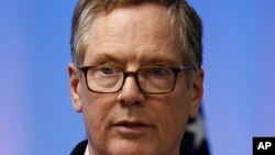 Robert Lighthizer, representante comercial de Estados Unidos.