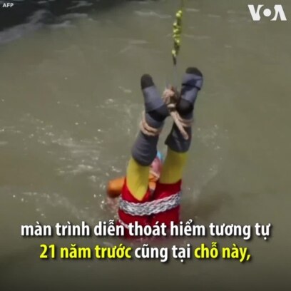 Ảo thuật gia bỏ mạng vì màn thoát hiểm thất bại