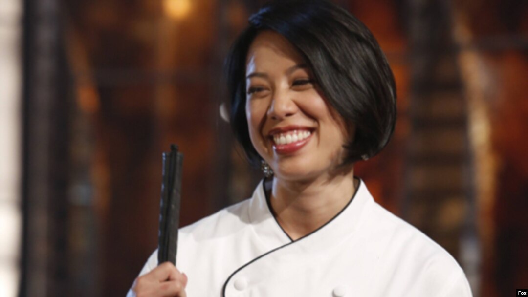 Christine Hà trong trong vòng chung kết của cuộc thi Vua Đầu Bếp - Ảnh do Fox cung cấp