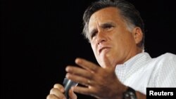 Mitt Romney visitó Nashua, en New Hampshire, este viernes para realizar actos de campaña.