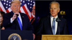 Trump y Biden en reñida competencia por la Casa Blanca