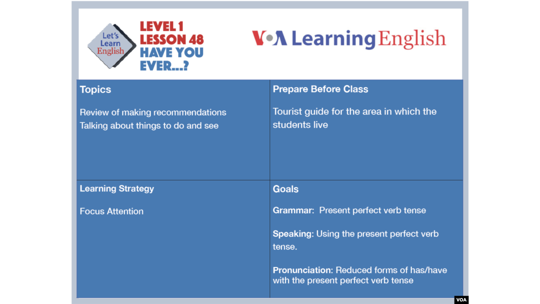 Let's Learn English - Level 1 - Lesson 48