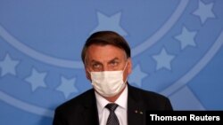 Speaking to supporters in Brasilia, President Bolsonaro said he consulted with Health Minister Marcelo Queiroga and they had agreed the four-week long tournament played by 10 South American nations could take place. 