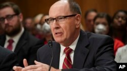 El general retirado Robert Kehler testificó ante la Comisión la Comisión de Relaciones Exteriores del Senado el martes, 14 de noviembre de 2017.