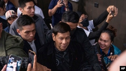 Mantan Presiden Filipina Duterte Ditangkap Atas Kejahatan terhadap Kemanusiaan