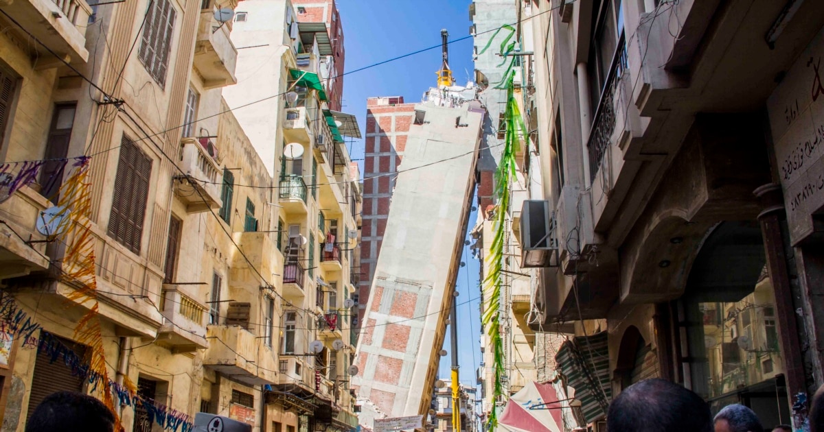 إجراءات محافظة الإسكندرية لدعم متضرري العقارات المائلة