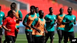 "Leões" treinam no Estádio Spartak de Moscovo