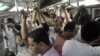 Egyptian man recites versus from the Quran at an underground metro after a massive power cut has hit large parts of Cairo, Egypt, August 9, 2012. 