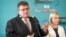 FILE - Lithuania's Foreign Minister Linas Linkevicius (L) during a press conference after the Baltic and Nordic Foreign Ministers meeting in Riga, Latvia, Aug. 26, 2016. 