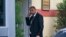 A security guard walks outside Saudi Arabia's consulate in Istanbul, Oct. 20, 2018. Saudi Arabia claims Saudi journalist Jamal Khashoggi died in a "fistfight" in the consulate, finally admitting that the writer had been slain at its diplomatic post.