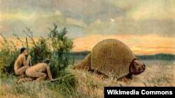 Manusia Lithic atau Paleo-Indians dikenal sebagai manusia pertama yang menghuni benua Amerika, yang datang melalui migrasi melintasi Siberia dan Alaska sekitar 15 ribu tahun lalu.