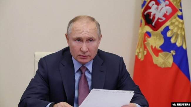 Presidenti rus Vladimir Putin