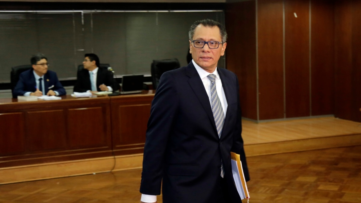 Ecuador niega solicitud de salvoconducto para Jorge Glas