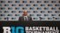 Big Ten commissioner Kevin Warren addresses the media in Indianapolis, Thursday, March 12, 2020, after it was announced that the remainder of the Big Ten Conference men's basketball tournament will be canceled.