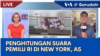 Laporan VOA untuk Garuda TV: Penghitungan Suara Pemilu RI di AS 