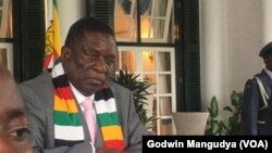 Umongameli Emmerson Mnangagwa