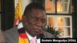 UMongameli Emmerson Mnangagwa