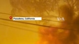 Water-dropping aircraft battle fire outside Los Angeles | VOA News