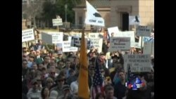 全美各州首府举行和平集会支持持枪权利