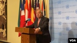 Antonio Guterres expresó su preocupación por las multitudinarias y violentas protestas que se están realizando en todo el mundo, motivadas principalmente por las injusticias sociales.