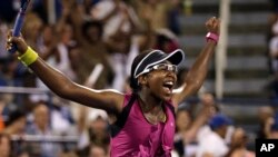 Victoria Duval celebra su primer triunfo en un Grand Slam y ahora deberá enfrentar a la eslovaca Daniela Hantuchova.