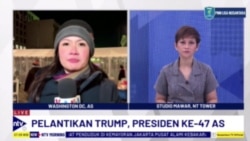 Laporan VOA untuk Nusantara TV: Pelantikan Trump, Presiden ke-47 Amerika Serikat 