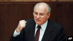 Mijaíil Gorbachov, exlíder de la extinta Unión Soviética. Archivo.