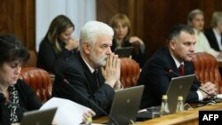 Premijer Srbije Mirko Cvetković na današnjoj sednici vlade