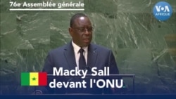 Macky Sall devant l'ONU