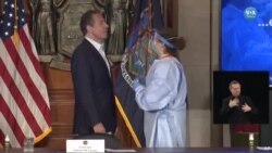 New York Valisi Canlı Yayında Corona Virüsü Testi Oldu