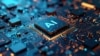 PC 내부의 AI칩 일러스트 (화면출처: Adobe Stock)