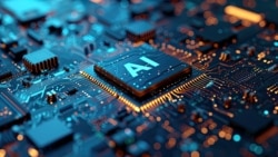 PC 내부의 AI칩 일러스트 (화면출처: Adobe Stock)