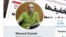 Masoud Kazemi, a former reporter for Iranian newspaper Shargh, appears in a screenshot of his Twitter page.