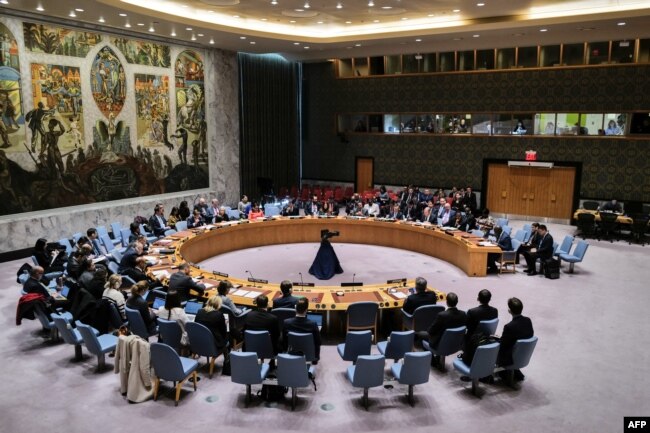 BM Güvenlik Konseyi Filistin gündemiyle toplandı.