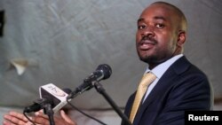 En août, le chef de la CCC Nelson Chamisa été battu par le président Mnangagwa lors d'élections générales qui ont aussi donné à la Zanu-PF une majorité au parlement.