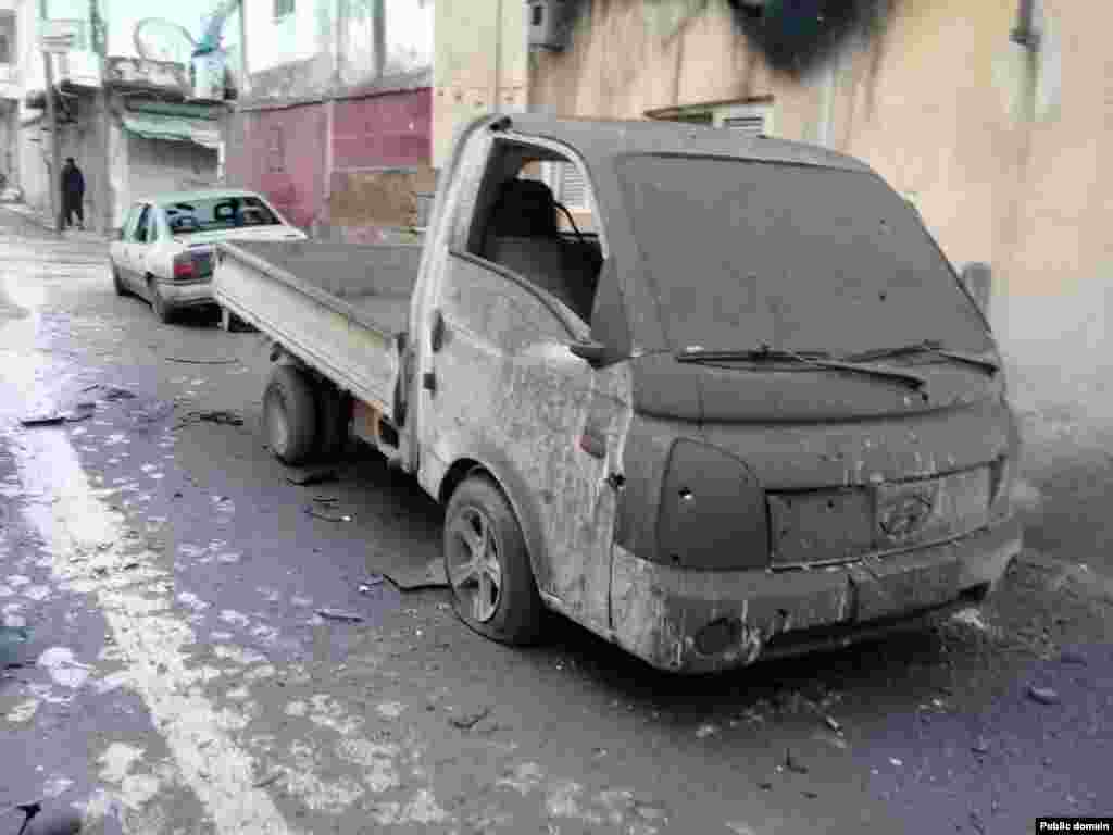 Dîmenên Bombebarana Artêşa Tirk li Mabata û Jindiris yên Herêma Efrîn 