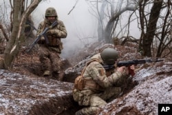 Ukraina askarlari, Donetsk, 21-yanvar, 2025