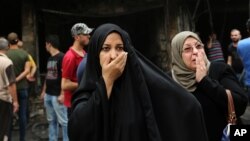  وياندې روينا شامداساني جنيوا کې ويلي دي دداعش دزوال سره مخ او بزدلانه تګلاره دا ده چې په ځينو مقاماتو دې دابادۍ دغيرمال کولو په ترڅ کې سيمه دپوځي عملياتو لپاره سخته جوړه کړى شي دکوم لپاره چې هغوي په زرګونو زنانه، سړي او ماشومان دانساني ډهال په توګه کاروي.