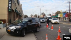 警察出動維持秩序