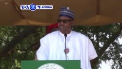 VOA60 Afirka: A Najeriya Wasu Sojoji Sun Katse Shugaba Muhammadu Buhari Bayaninsa A Maiduguri