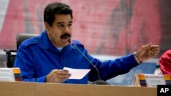 El líder del régimen chavista indicó que no tolerará que "se siga conspirando con la mentira para dañar a Venezuela".